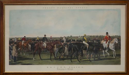 Engraving Fore's National Sports Racing Plate