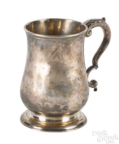 Boston, Massachusetts silver mug