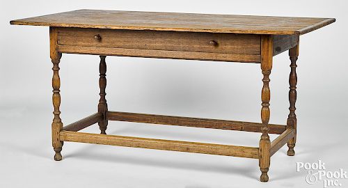 New England mixed woods tavern table