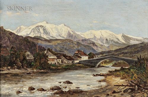 Frank Henry Shapleigh (American, 1842-1906)  Alpine Village
