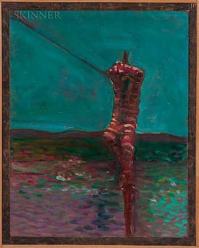 Joby Baker (Canadian/American, b. 1934)  Stripes Crucified