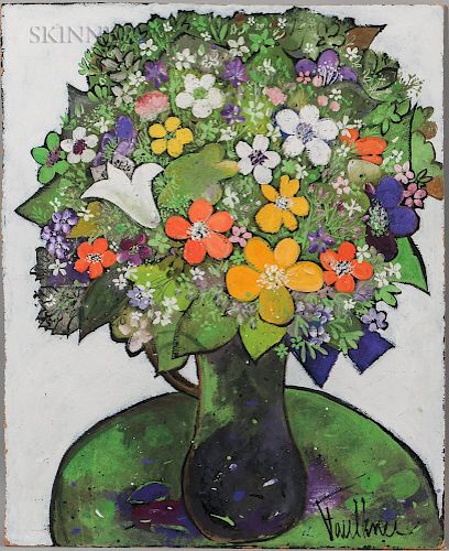 Henry Faulkner (American, 1924-1981)  Floral Explosion
