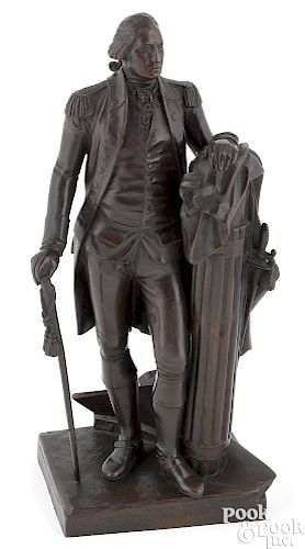 Gorham patinated bronze of George Washington