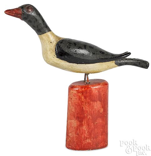 Schtockschnitzler Simmons carved and painted bird