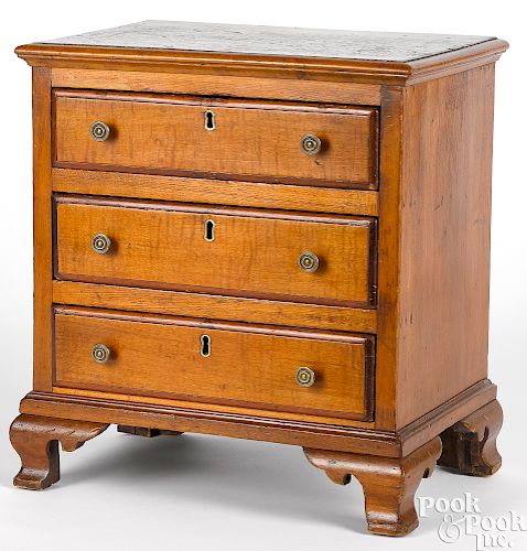 New England maple child's chest