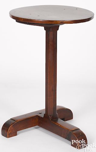 New England maple candlestand