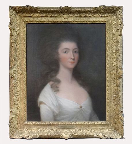 O/C 18THC. OR EARLY 19THC. PORTRAIT OF A LADY