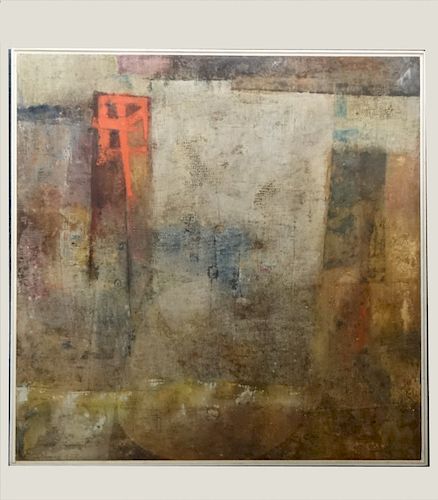 O/C STANLEY BATE "CULLERA" ABSTRACT WORK