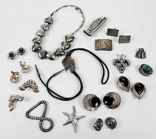 Group of Southwestern & Mexican Jewelry
