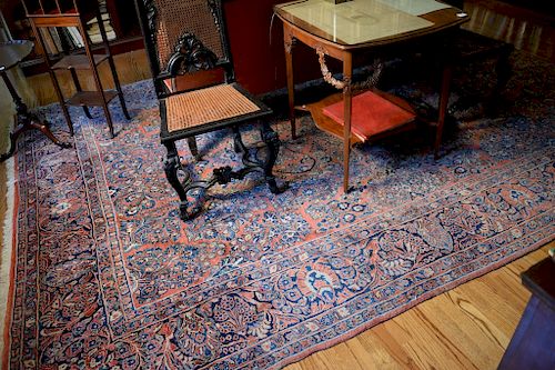 Sarouk Oriental carpet. 
12'6" x 8'9" 
***If this lot is not picked up on Sat. 9/22, Sun. 9/23, or Tues 9/25 at Bellevue Ave. it wil...