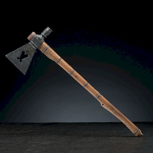 Plains Pipe Tomahawk with Steatite Head