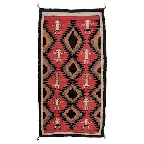 Navajo Pictorial Weaving / Rug, From the Collection of William H. Saunders, M.D. and Putzi Saunders, Ohio