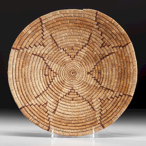 Mescalero Apache Basketry Tray, From the Collection of Sarah and William Turnbaugh