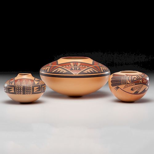 Steve Lucas (Hopi, b. 1955) Award Winning Pottery, From the Collection of William H. Saunders, M.D. and Putzi Saunders, Ohio