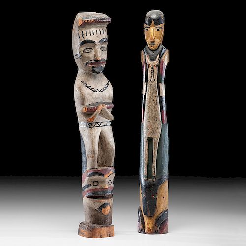 Northwest Coast Polychome Wood Carvings, From the Collection of William H. Saunders, M.D. and Putzi Saunders, Ohio