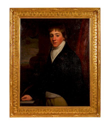 Attributed to John Hoppner Portrait of a Young Man 