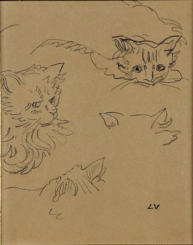 Louis Valtat Studies of a Cat 