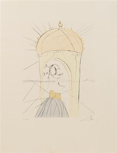 Salvador Dalí, (Spanish, 1904-1989), After 50 Years of Surrealism, 1974 (portfolio)
