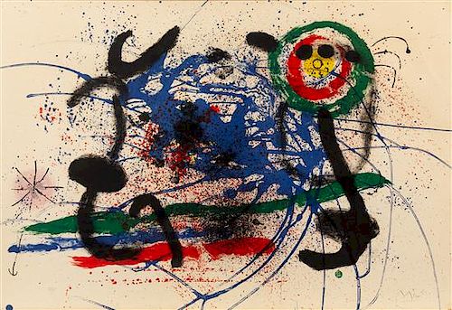 * Joan Miró, (Spanish, 1893-1983), L'Amazone, 1964