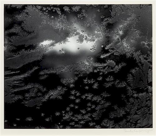Paul Caponigro, (American, b. 1932), Frost Window #1, 1957