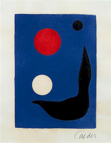 Alexander Calder, (American, 1898–1976), Fêtes, 1971