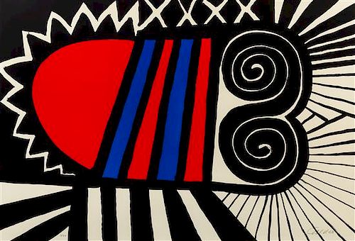 * Alexander Calder, (American, 1898-1976), Papoose, 1969