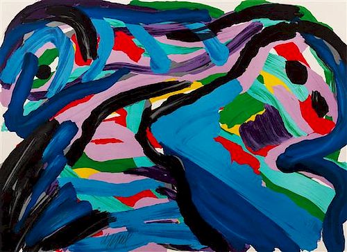 Karel Appel, (Dutch, 1921–2006), Floating in a Landscape, 1979