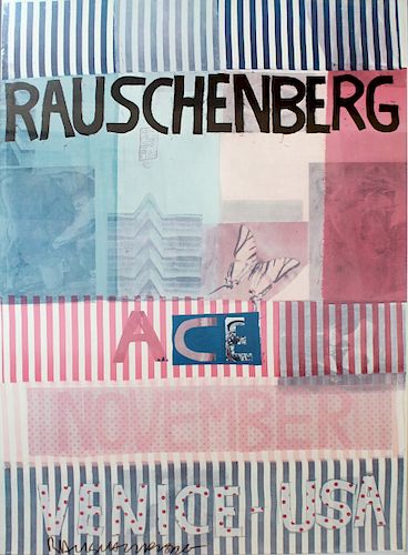 Robert Rauschenberg
(1925-2008)
