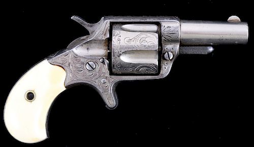 Colt New Line Factory Engraved .41 CAL Revolver