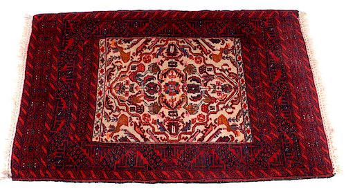 Baluchi Persian Tribal Handcrafted Wool Rug
