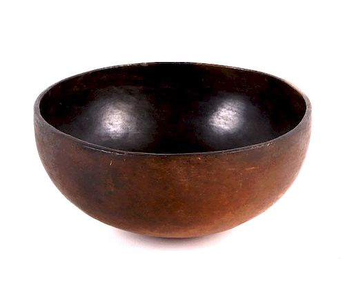 Hohokam Stone Polished Clay Pottery Bowl