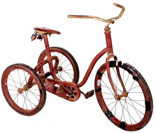 1940's Colson Chain-Driven Tricycle
