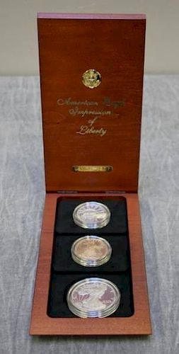 American Eagle Impressions of Liberty 3 Coin Proof