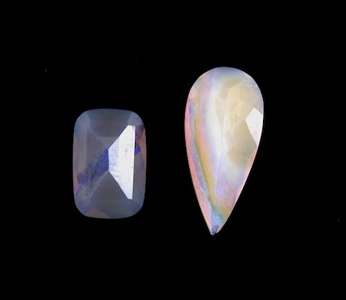 Lightning Ridge Crystal and Natural Common Opals