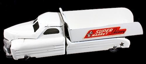 Buddy L Super Market Delivery Pressed Steel Truck