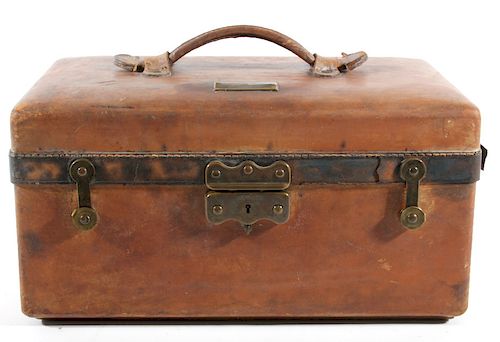 Vintage Leather Travel Case