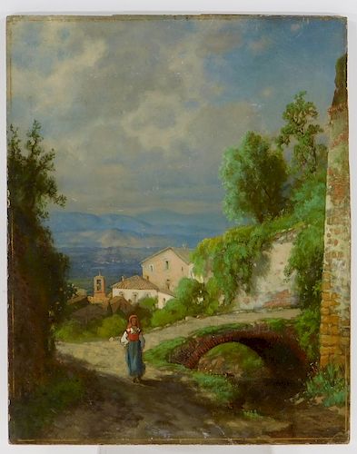 George Edward Candee European Landscape Painting