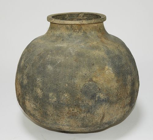1000BC Ancient Chinese Earthenware Pottery Vase