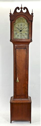 19C Seth Thomas Plymouth Cherry Tall Case Clock