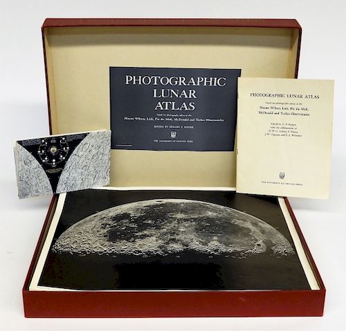 C.1960 Chicago Lunar Atlas Photograph Portfolio