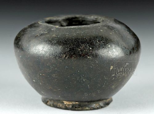 Egyptian Middle Kingdom Diorite Kohl Pot