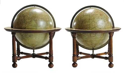Pair Malby & Sons Celestial and