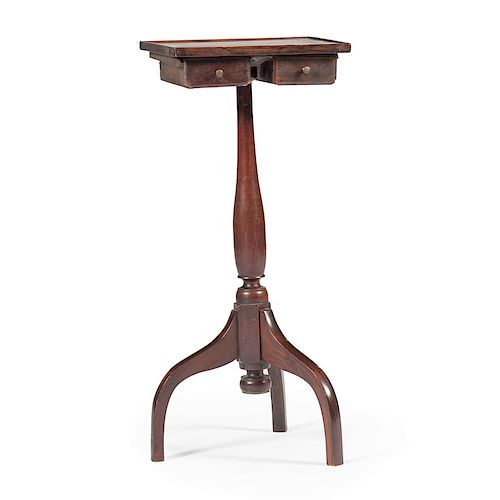 Candlestand with Two Drawers