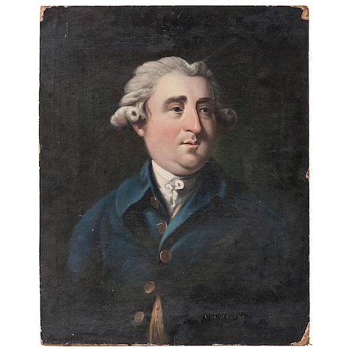 English School, Portrait of a Charles Fox (1749-1806), Whig Supporter of the American Revolution