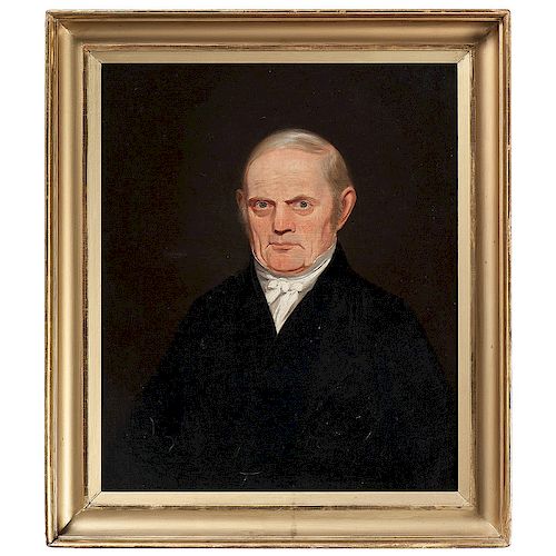 Robert Scott Duncanson (American, 1821-1872), Portrait of Cincinnati Businessman James Foster, Sr.