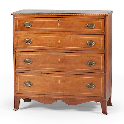 Federal Inlaid Chest of Drawers