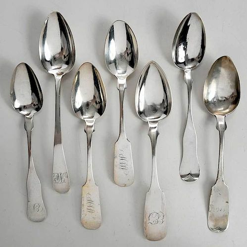 21 American Coins Silver Spoons