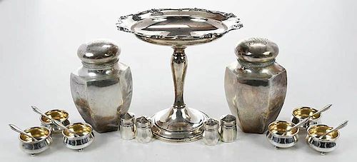 19 Pieces Sterling Table Items
