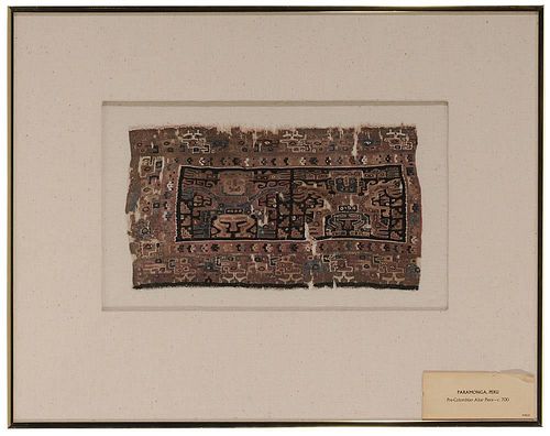 Pre-Columbian Tapestry Fragment