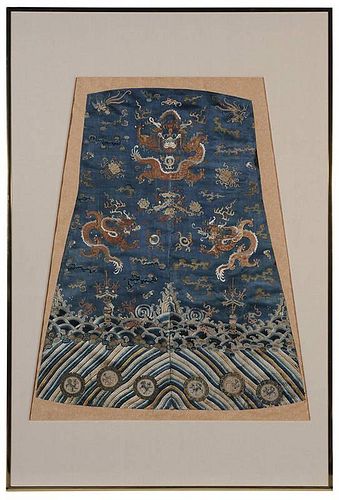 Chinese Mandarin Embroidered Robe